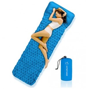Self Air Inflating Sleeping Pad with Pillow